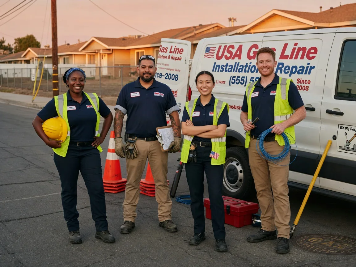 Gas Line Installation company in Plainfield, OH